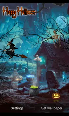 Halloween Live Wallpaper 2020 android App screenshot 3